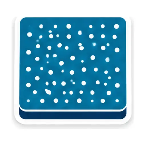 Schematic: Quartz-filled broadcast epoxy