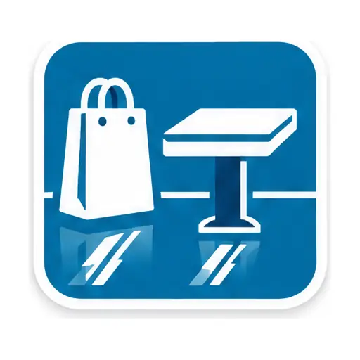 Schematic icon: Retail and Showroom Epoxy Floor