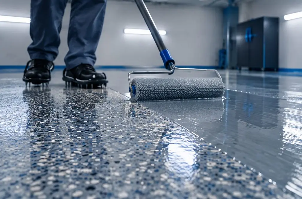 Illustration: step 5 — Scrape, vacuum, seal